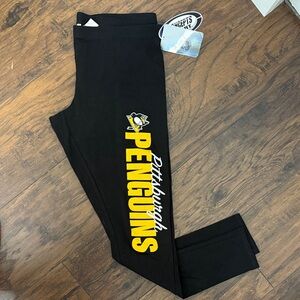 Pittsburgh Penguins Women's Black Leggings